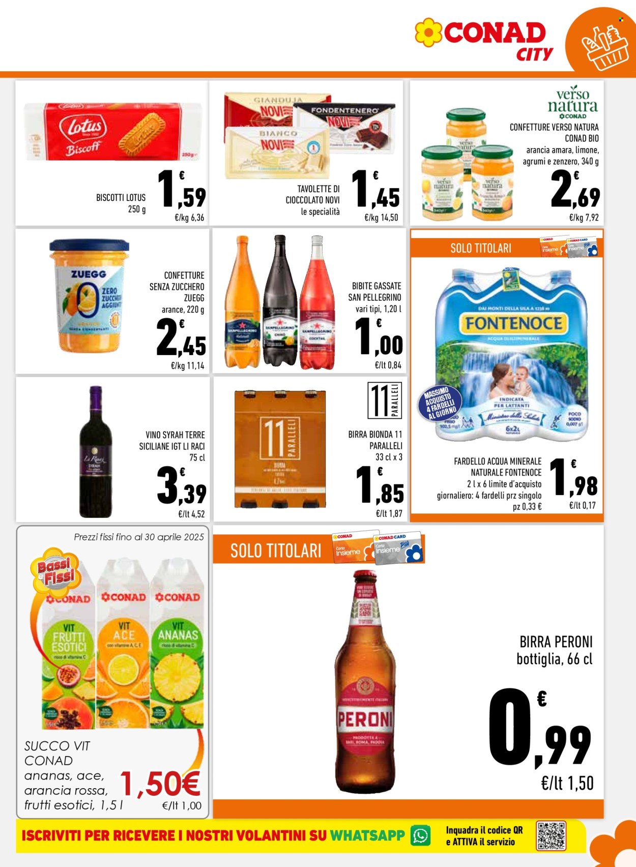 Volantino Conad - 15/1/2025 - 26/1/2025. Pagina 1