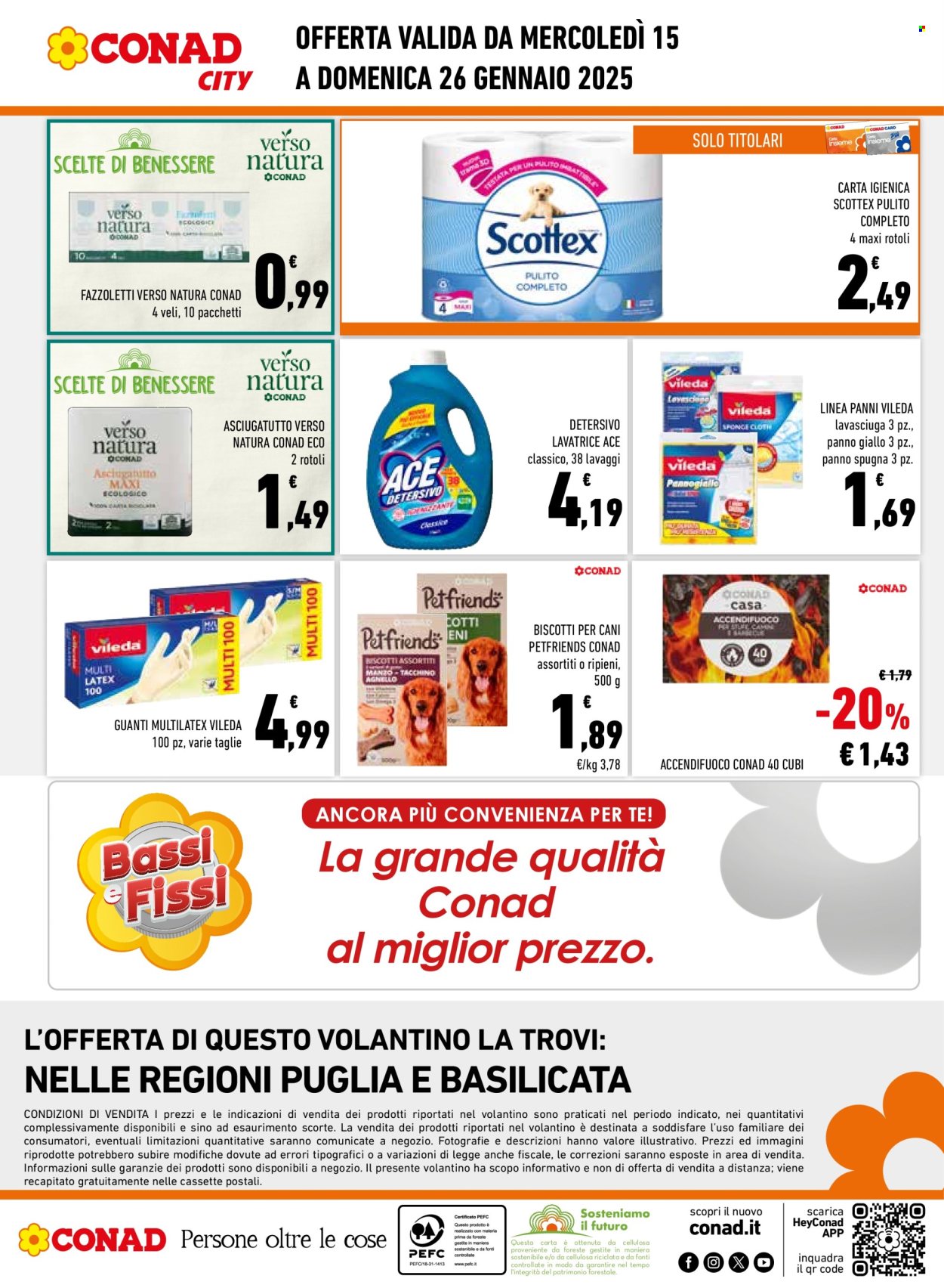 Volantino Conad - 15/1/2025 - 26/1/2025. Pagina 1