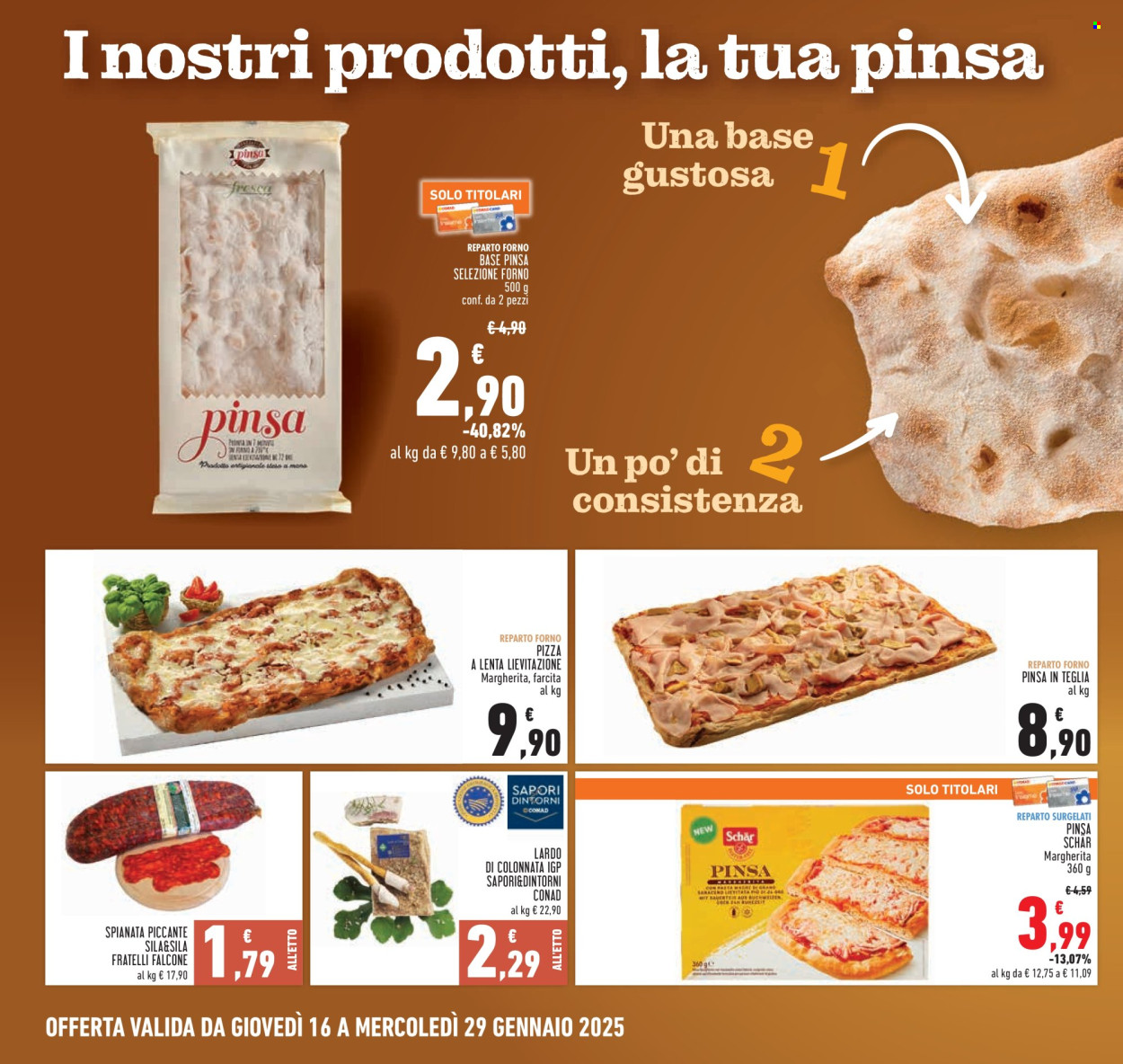 Volantino Conad - 16/1/2025 - 29/1/2025. Pagina 1