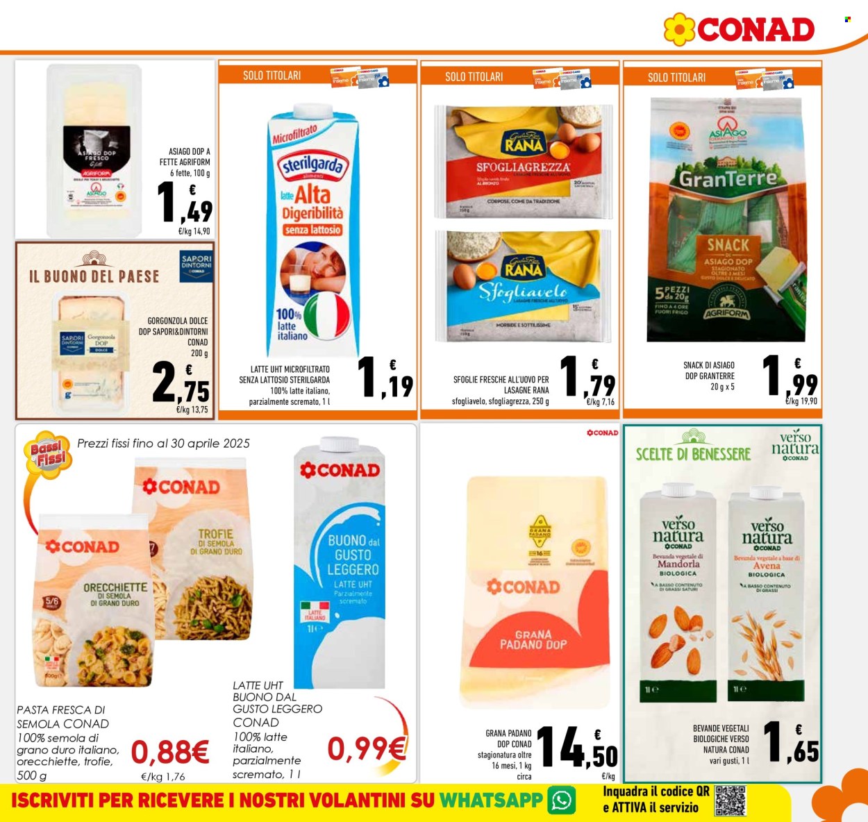 Volantino Conad - 15/1/2025 - 26/1/2025. Pagina 1