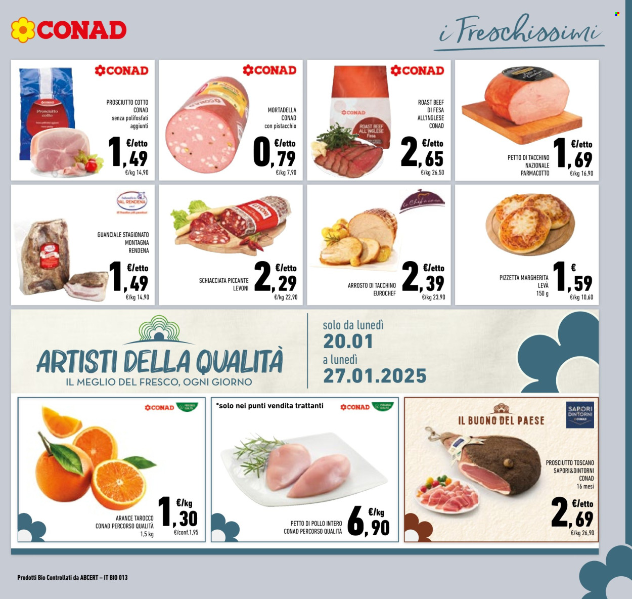 Volantino Conad - 14/1/2025 - 27/1/2025. Pagina 1