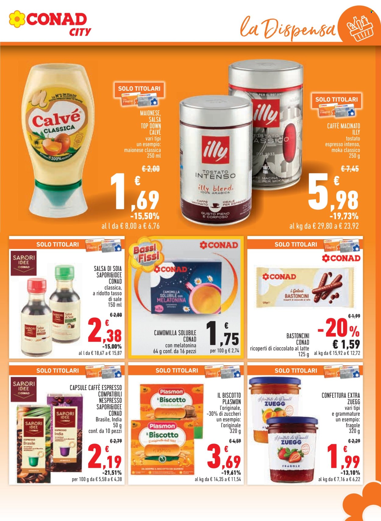 Volantino Conad - 16/1/2025 - 29/1/2025. Pagina 1