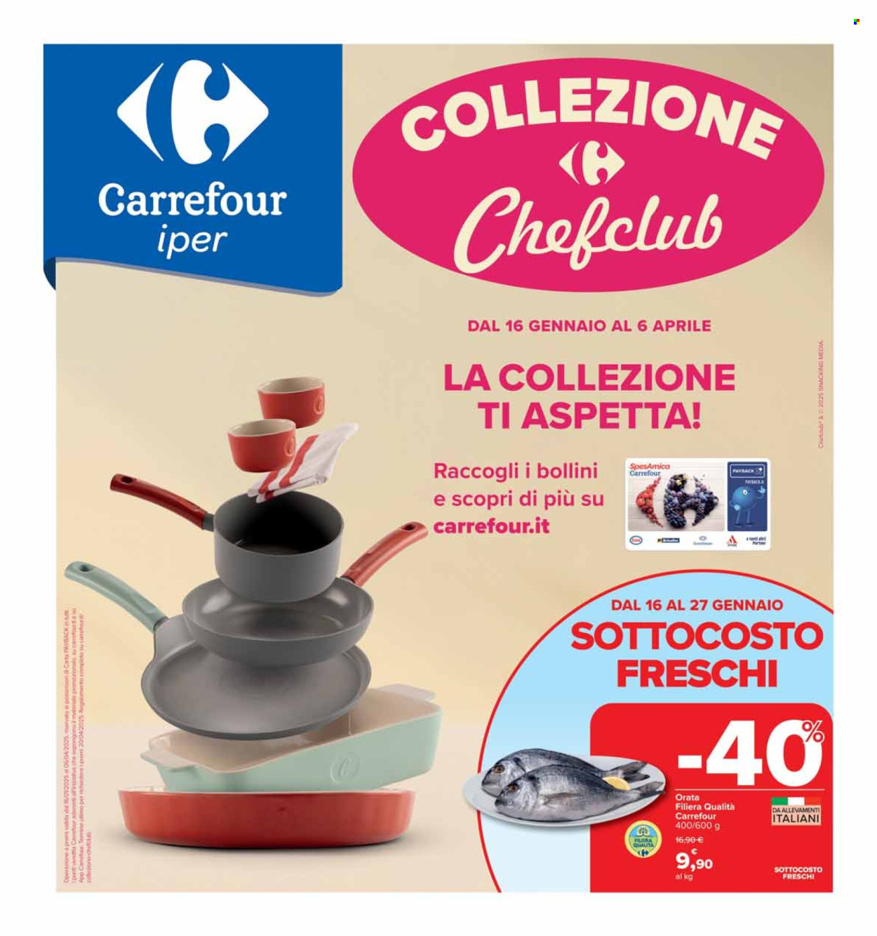 Volantino Carrefour - 16/1/2025 - 27/1/2025. Pagina 1