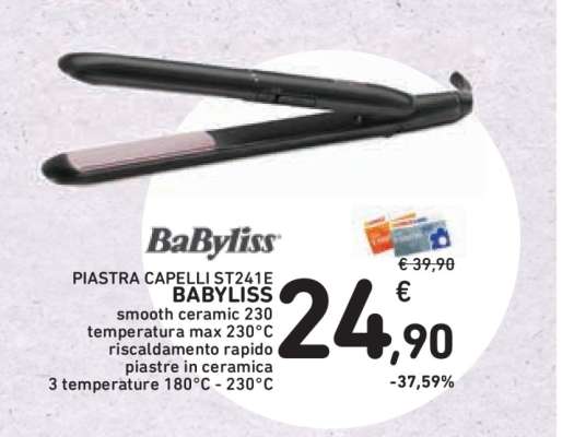 BaByliss PIASTRA CAPELLI ST241E