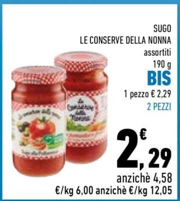 Sugo Le Conserve Della Nonna Assortiti