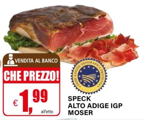 SPECK ALTO ADIGE IGP MOSER