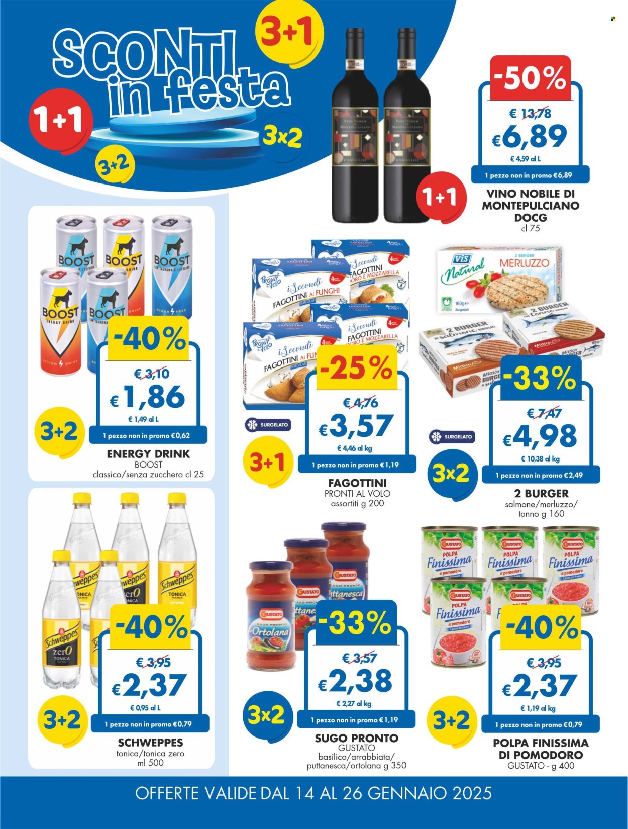 Volantino MD Discount - 14/1/2025 - 26/1/2025. Pagina 1