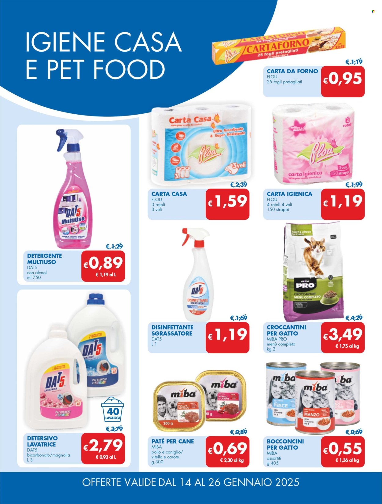 Volantino MD Discount - 14/1/2025 - 26/1/2025. Pagina 1