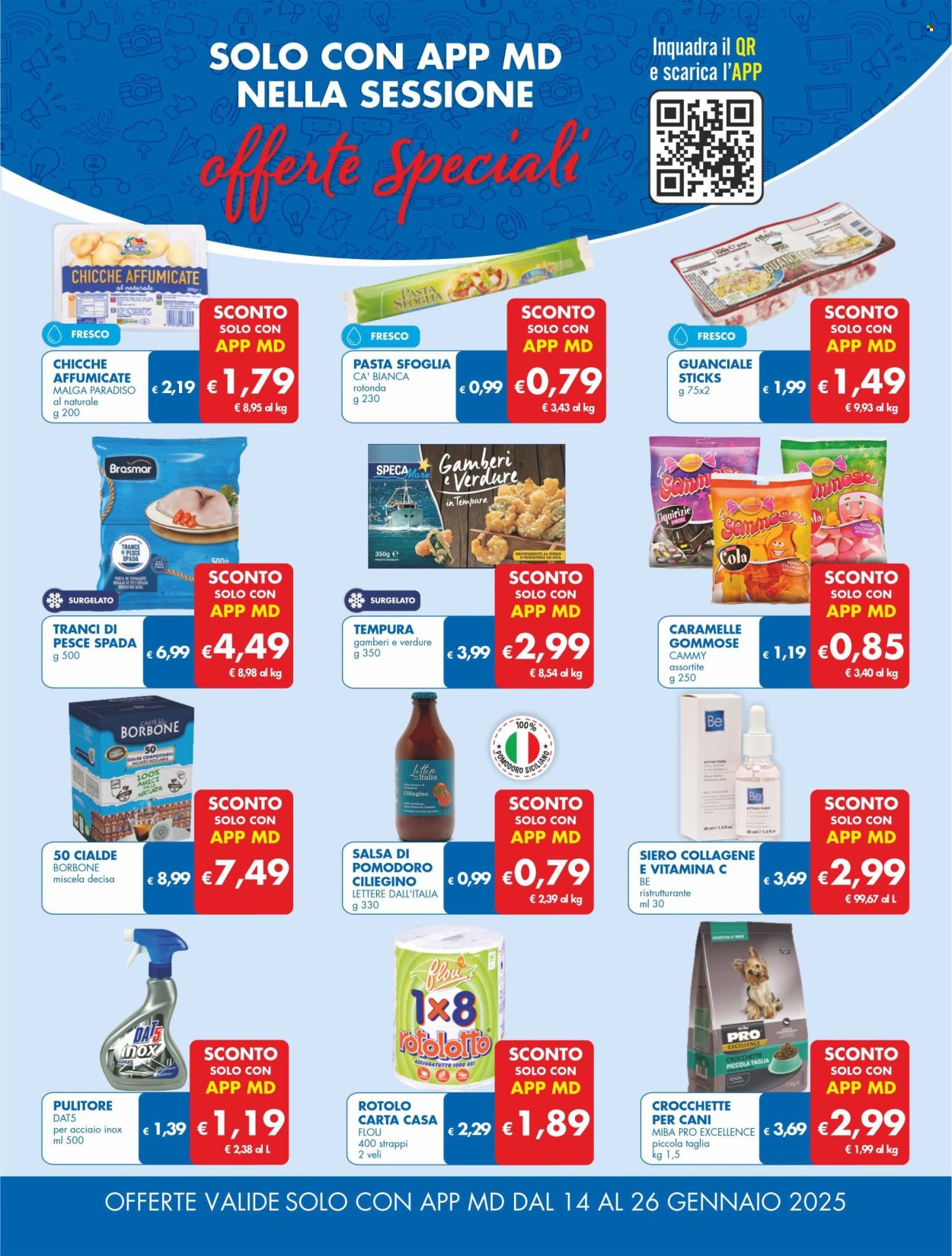 Volantino MD Discount - 14/1/2025 - 26/1/2025. Pagina 1