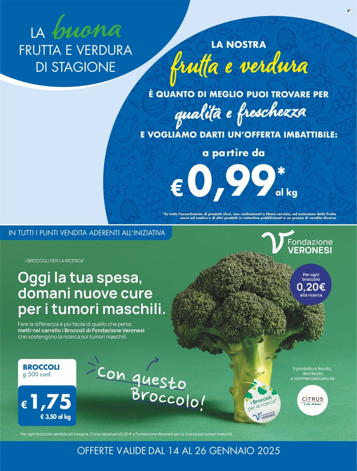 Volantino MD Discount - 14/1/2025 - 26/1/2025. Pagina 1