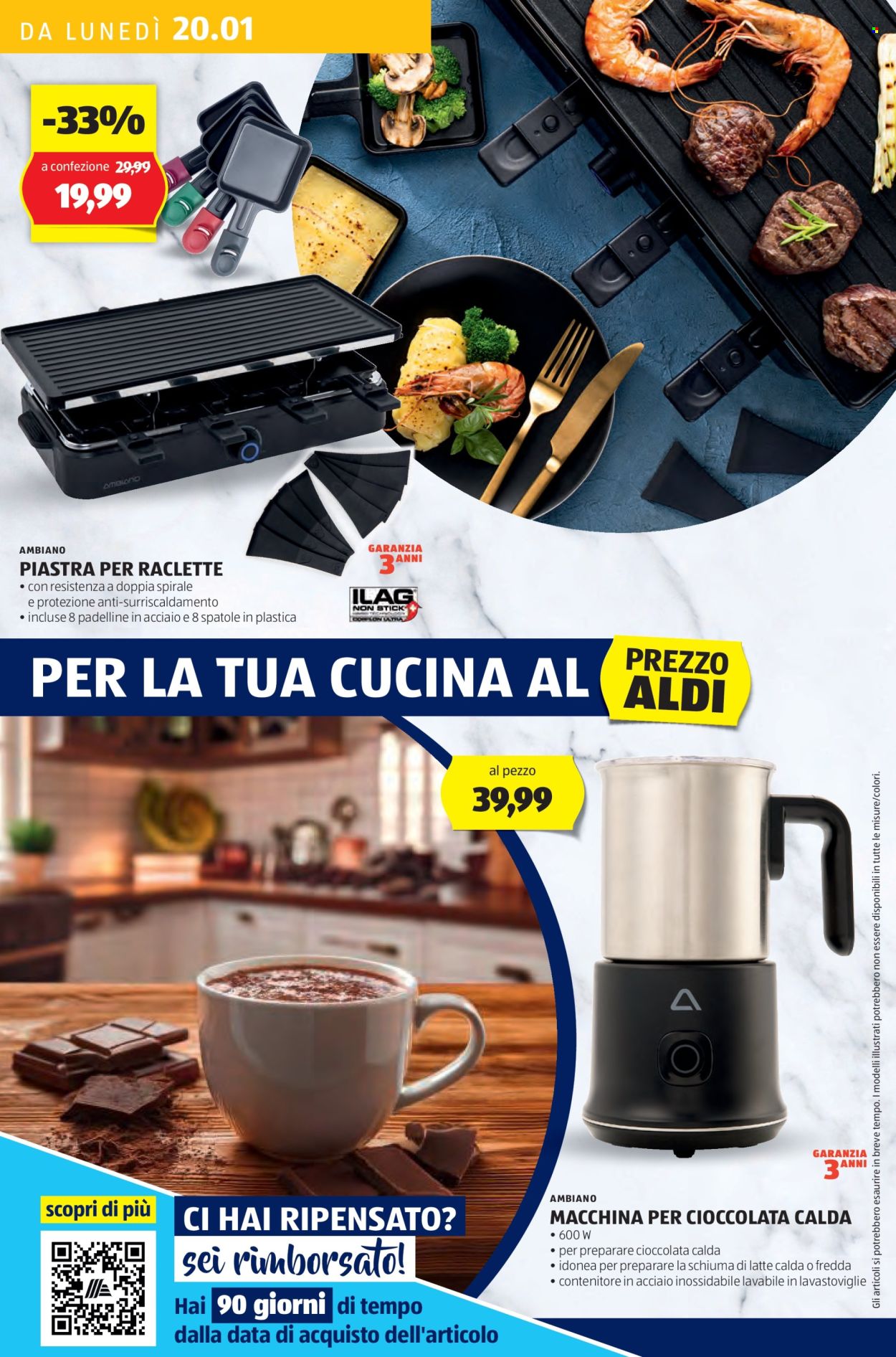 Volantino Aldi - 20/1/2025 - 26/1/2025. Pagina 1