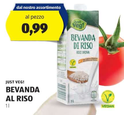 JUST VEG! BEVANDA AL RISO