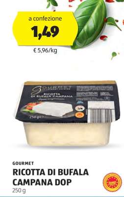 GOURMET RICOTTA DI BUFALA CAMPANA DOP