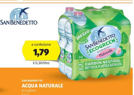 SAN BENEDETTO ACQUA NATURALE