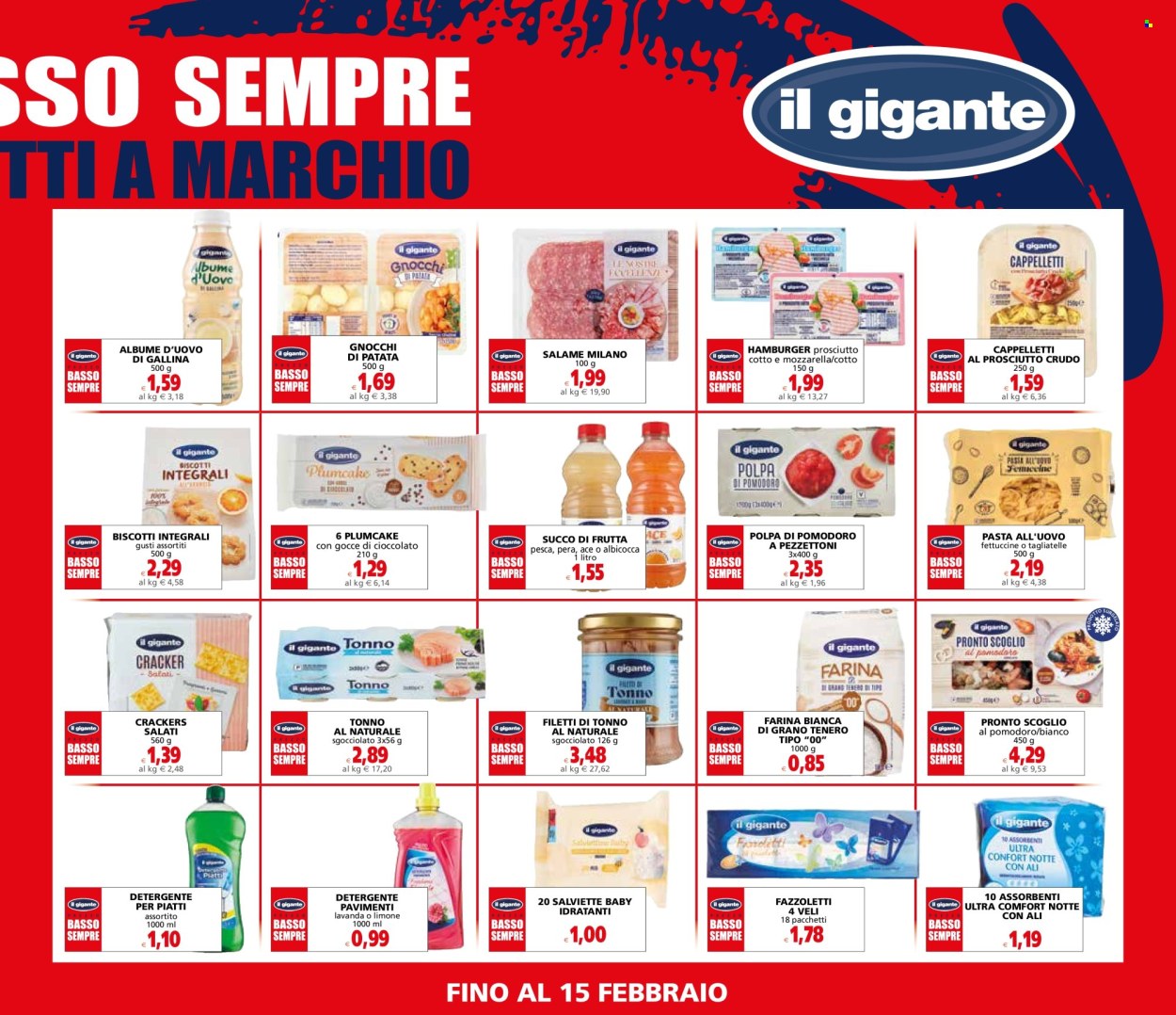 Volantino Il Gigante - 15/1/2025 - 15/2/2025. Pagina 1