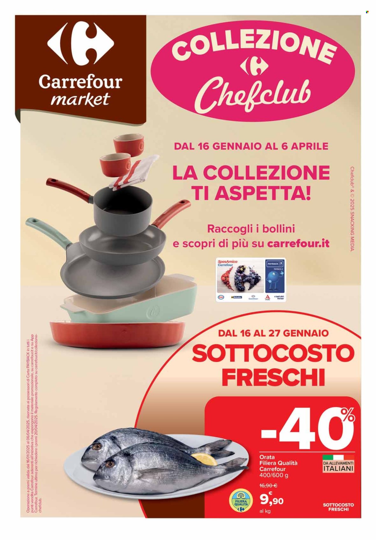 Volantino Carrefour - 16/1/2025 - 27/1/2025. Pagina 1