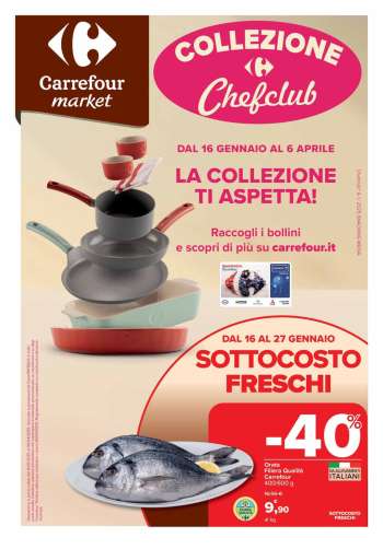 Volantino Carrefour - 16/1/2025 - 27/1/2025.