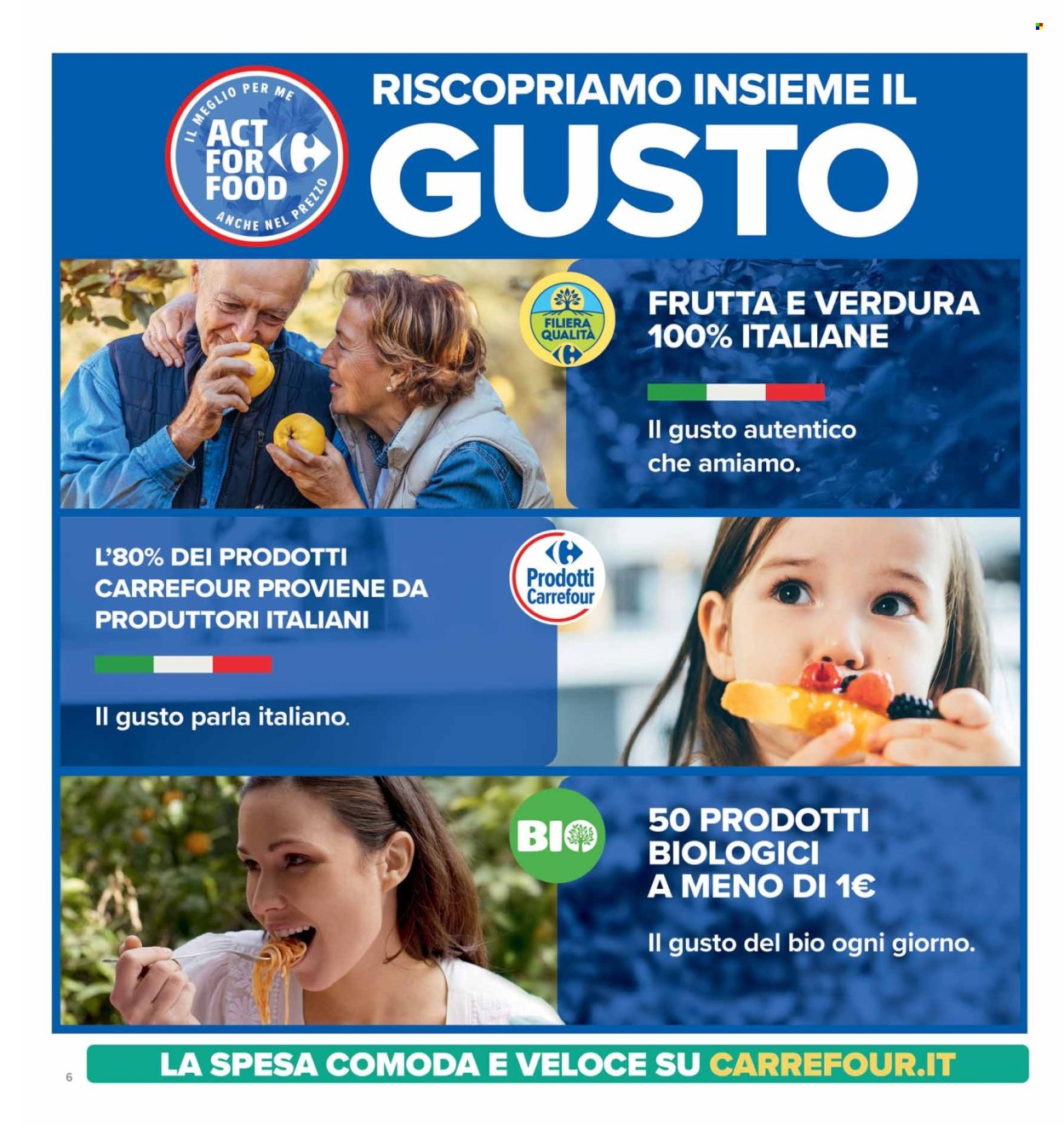 Volantino Carrefour - 16/1/2025 - 27/1/2025. Pagina 1