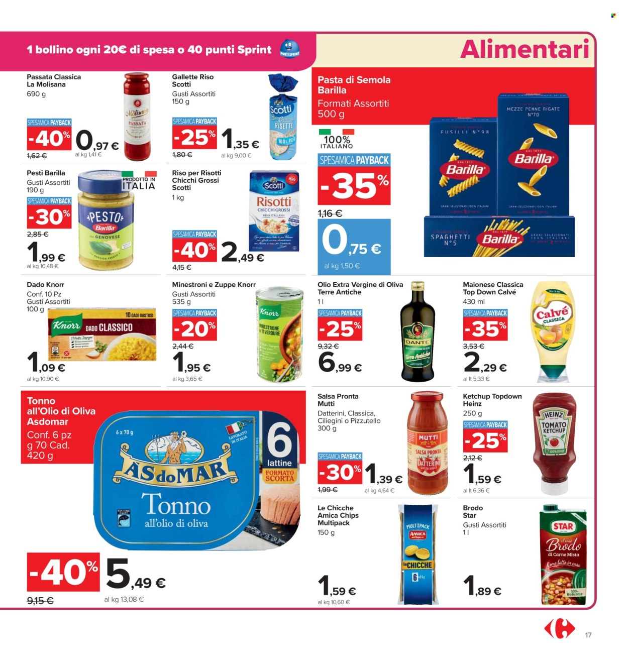 Volantino Carrefour - 16/1/2025 - 27/1/2025. Pagina 1