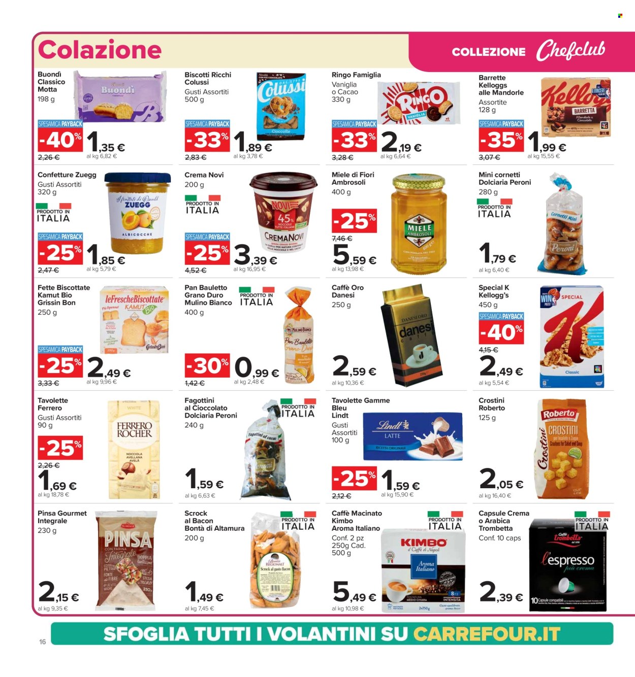 Volantino Carrefour - 16/1/2025 - 27/1/2025. Pagina 1