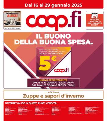 Volantino Coop - 16/1/2025 - 29/1/2025.