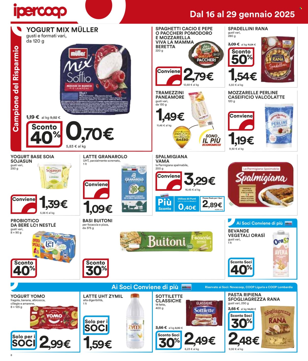 Volantino Coop - 16/1/2025 - 29/1/2025. Pagina 1