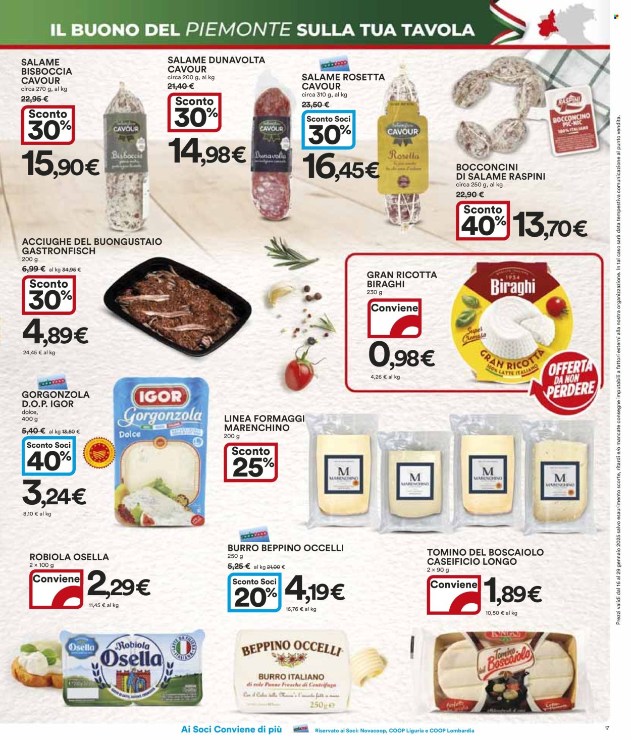 Volantino Coop - 16/1/2025 - 29/1/2025. Pagina 1