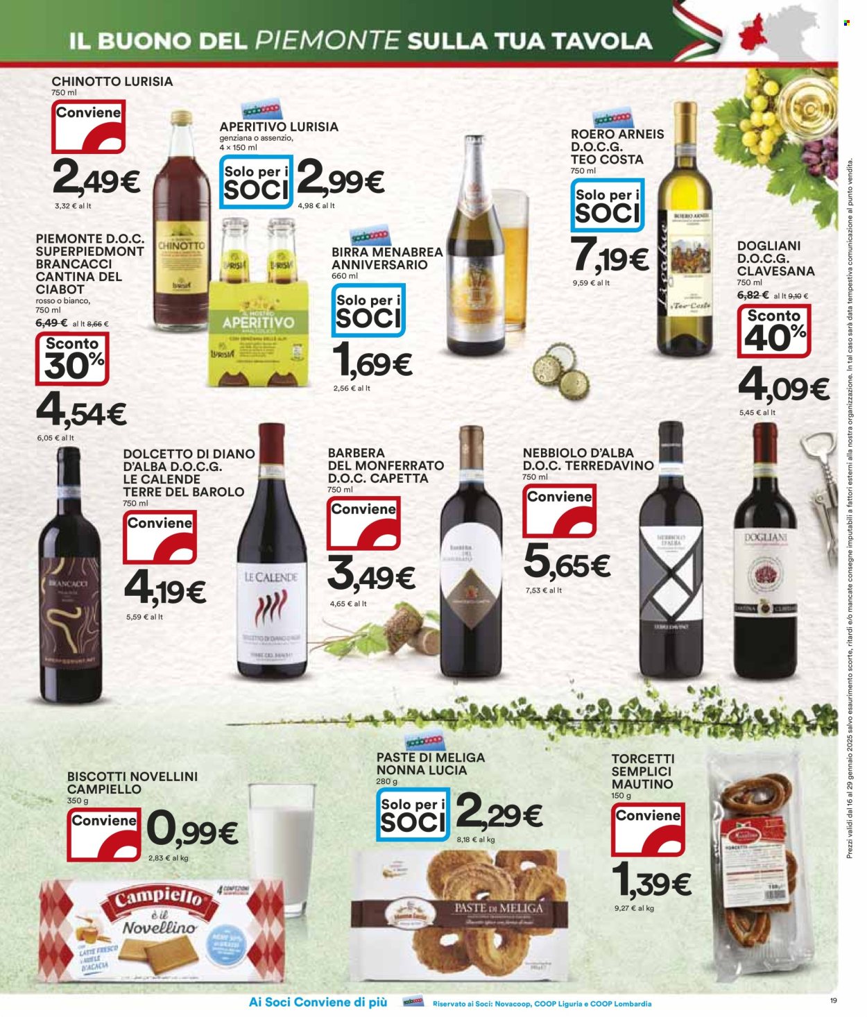 Volantino Coop - 16/1/2025 - 29/1/2025. Pagina 1