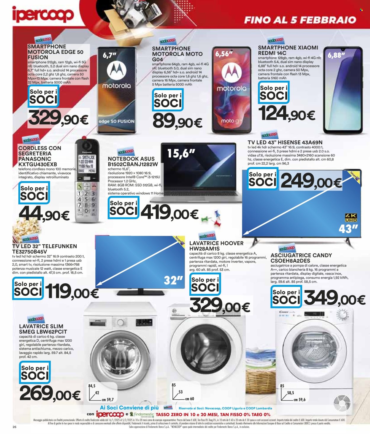 Volantino Coop - 16/1/2025 - 29/1/2025. Pagina 1