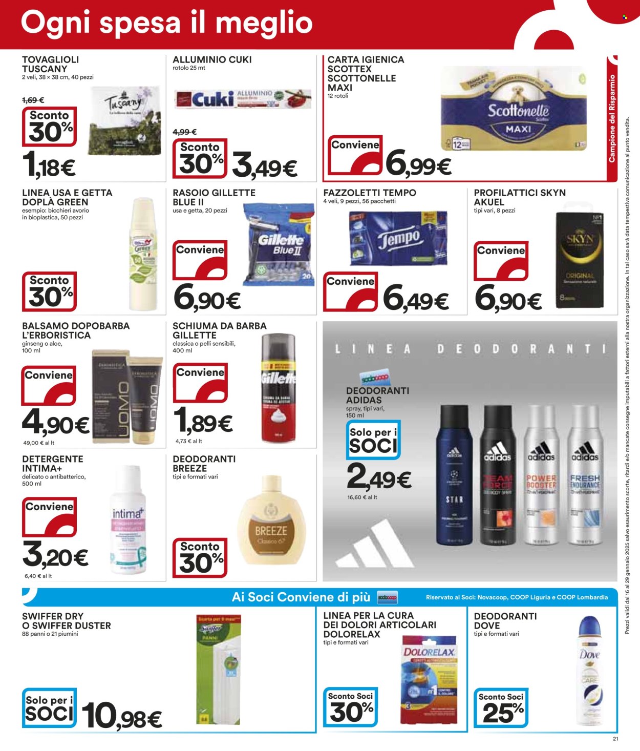 Volantino Coop - 16/1/2025 - 29/1/2025. Pagina 1