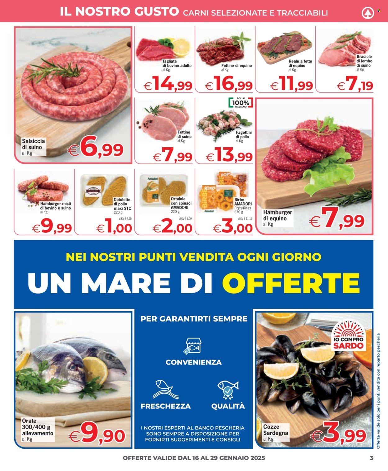 Volantino Eurospar - 16/1/2025 - 29/1/2025. Pagina 1