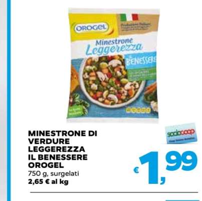 Minestrone di Verdure Leggerezza Il Benessere Orogel