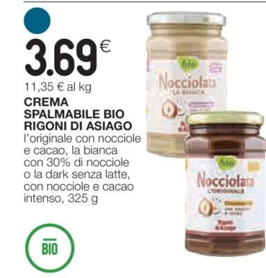 Crema Spalmabile Bio Rigoni di Asiago