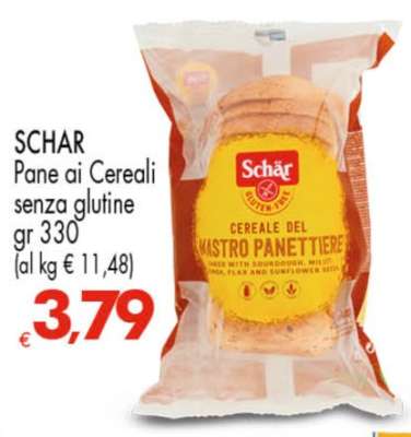 SCHAR Pane ai Cereali senza glutine