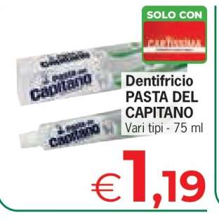 Dentifricio PASTA DEL CAPITANO