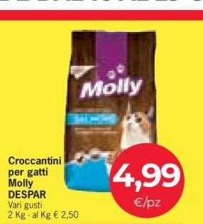 Croccantini per gatti Molly