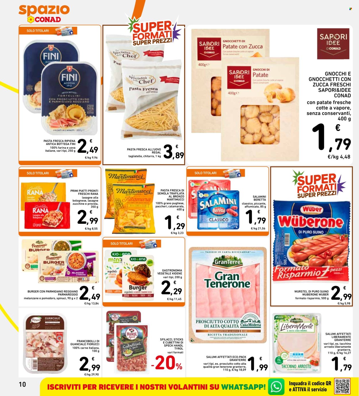 Volantino Spazio Conad - 16/1/2025 - 29/1/2025. Pagina 1