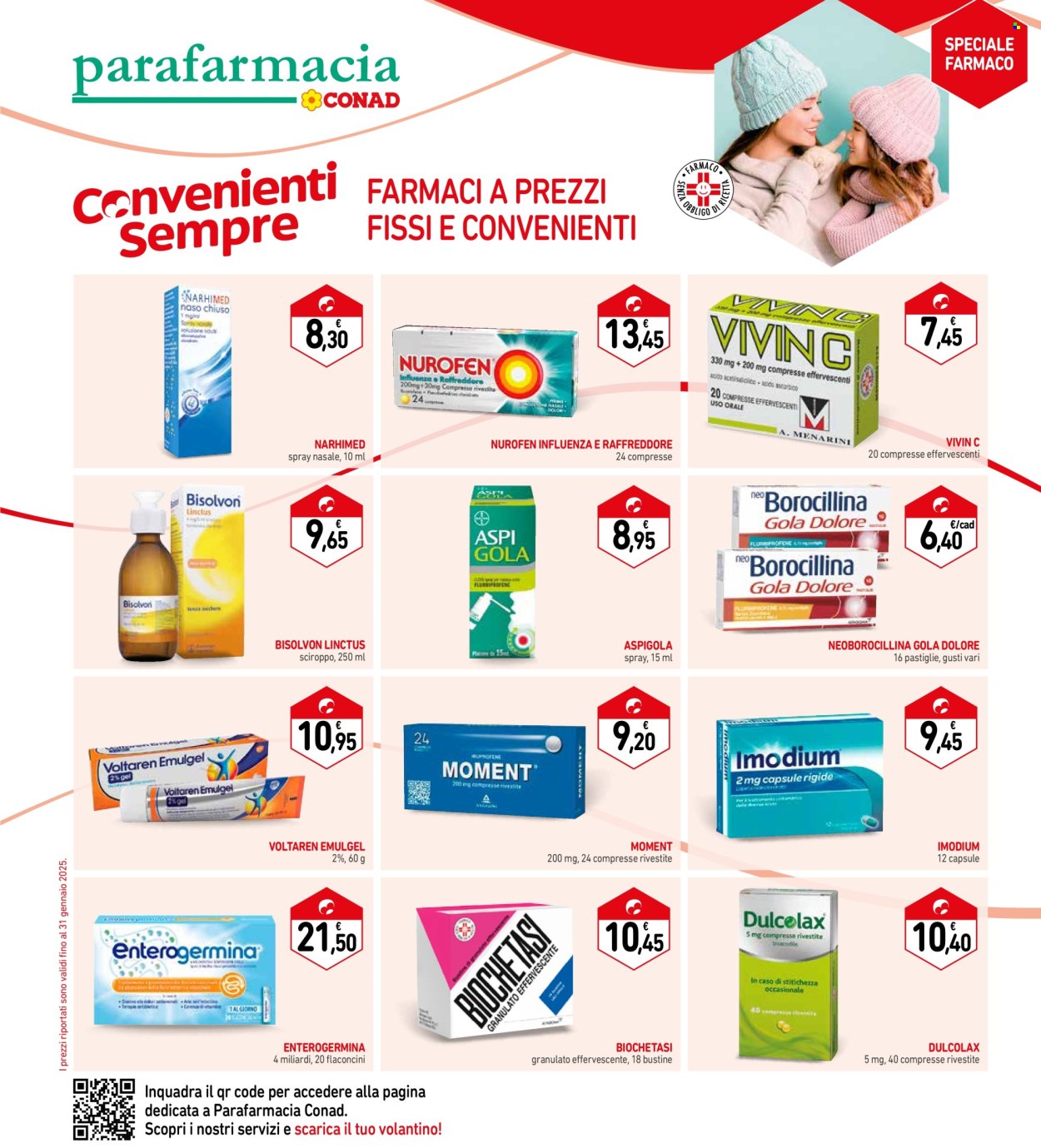 Volantino Spazio Conad - 16/1/2025 - 29/1/2025. Pagina 1