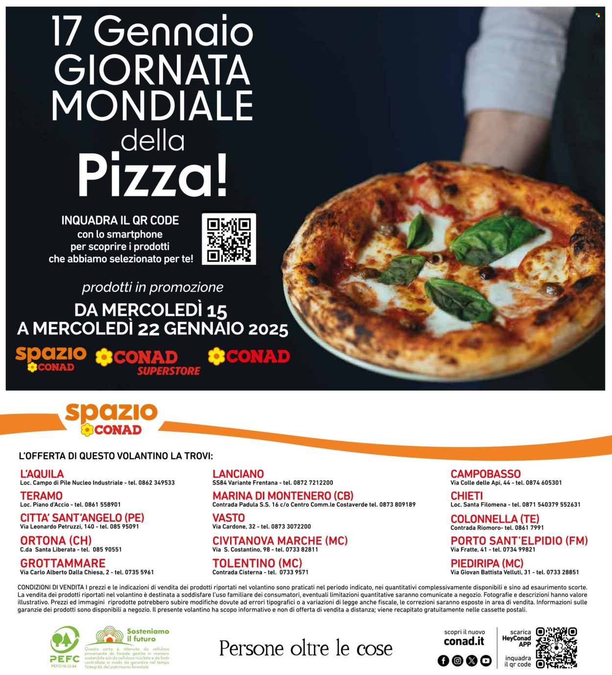 Volantino Spazio Conad - 16/1/2025 - 29/1/2025. Pagina 1