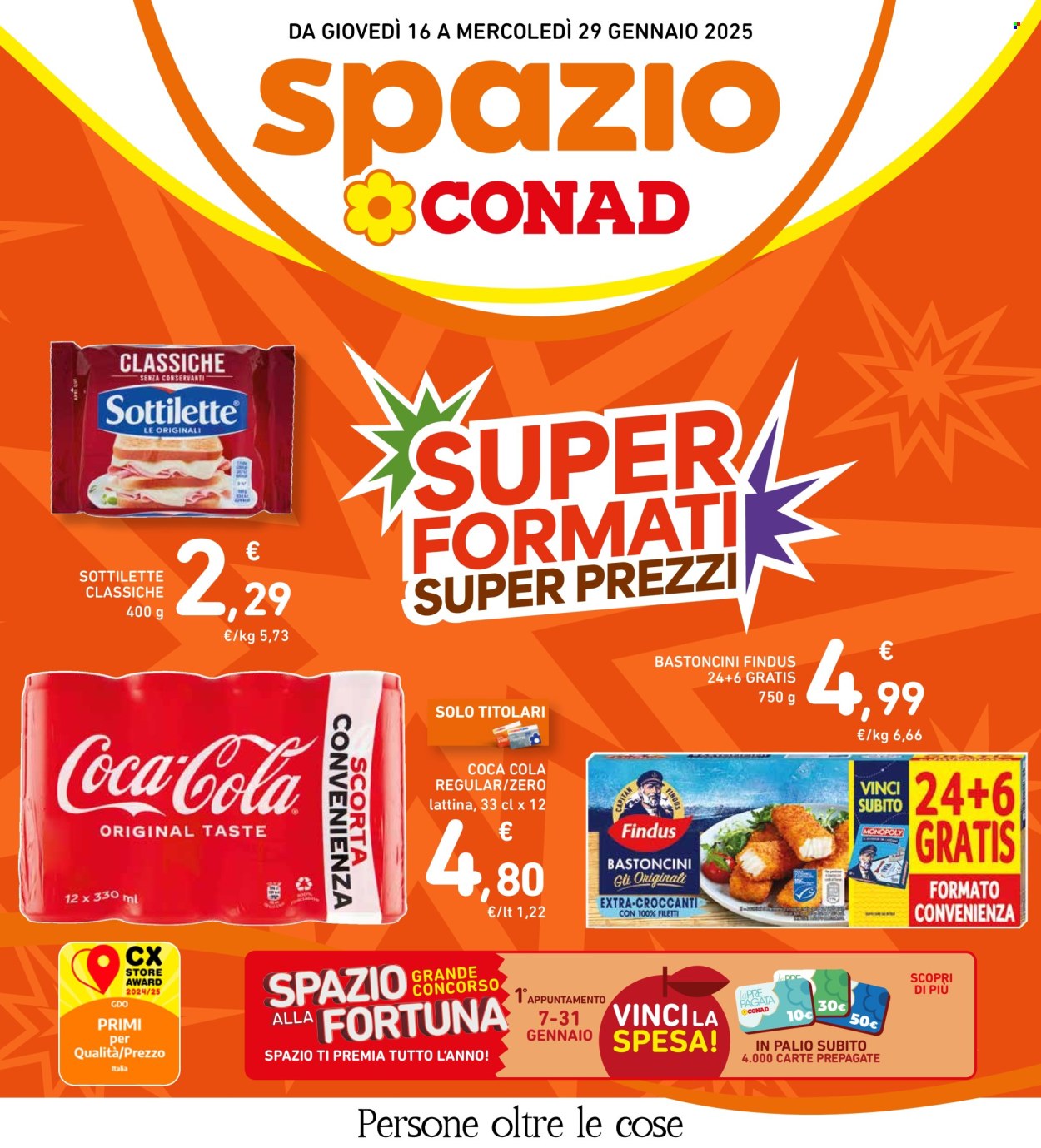 Volantino Spazio Conad - 16/1/2025 - 29/1/2025. Pagina 1