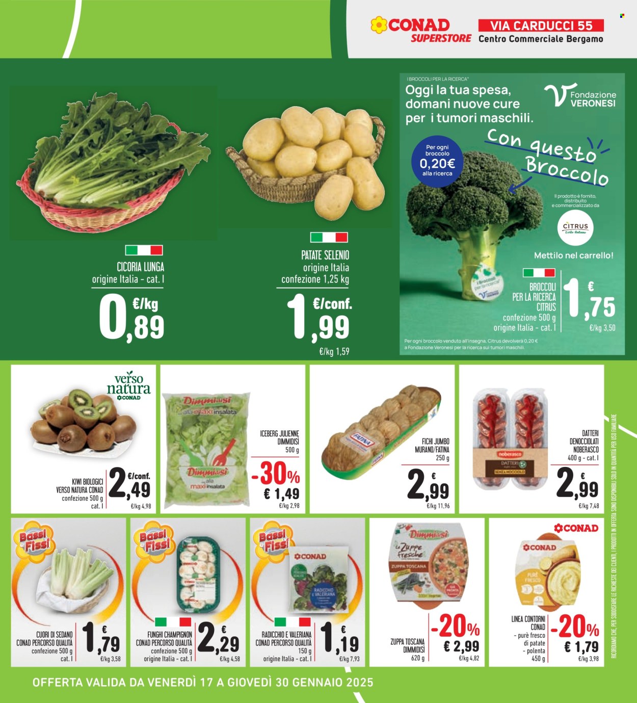 Volantino Conad Superstore - 17/1/2025 - 30/1/2025. Pagina 1