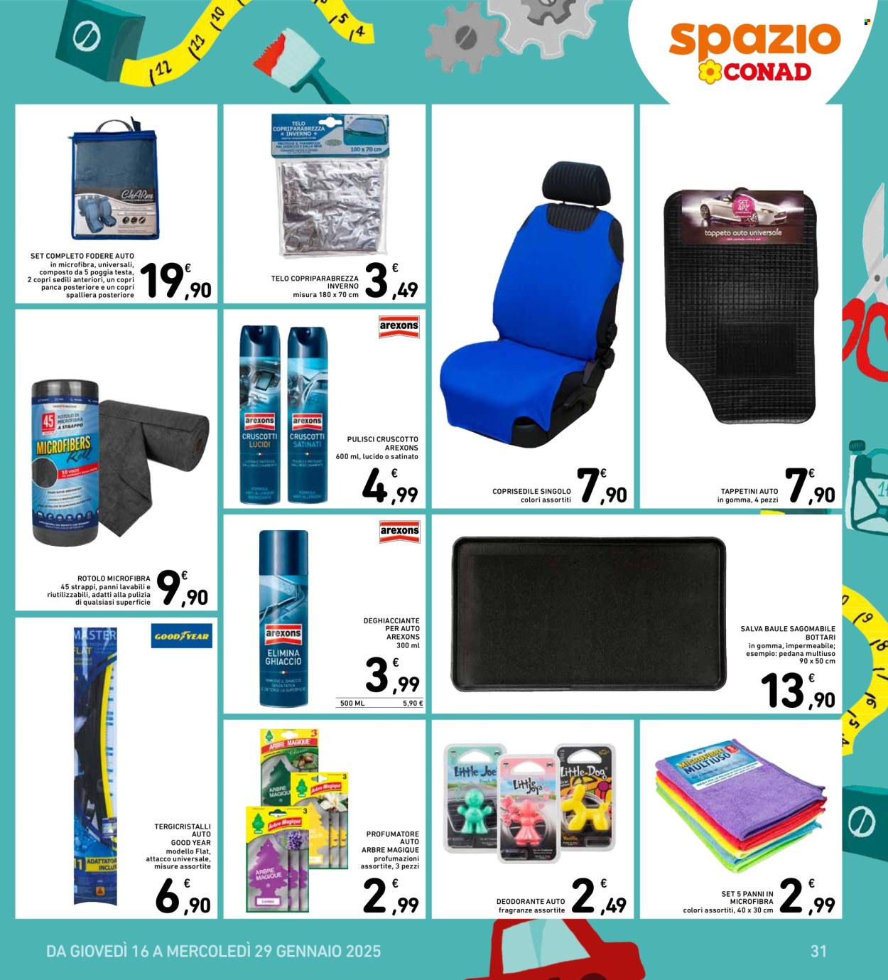 Volantino Spazio Conad - 16/1/2025 - 29/1/2025. Pagina 1