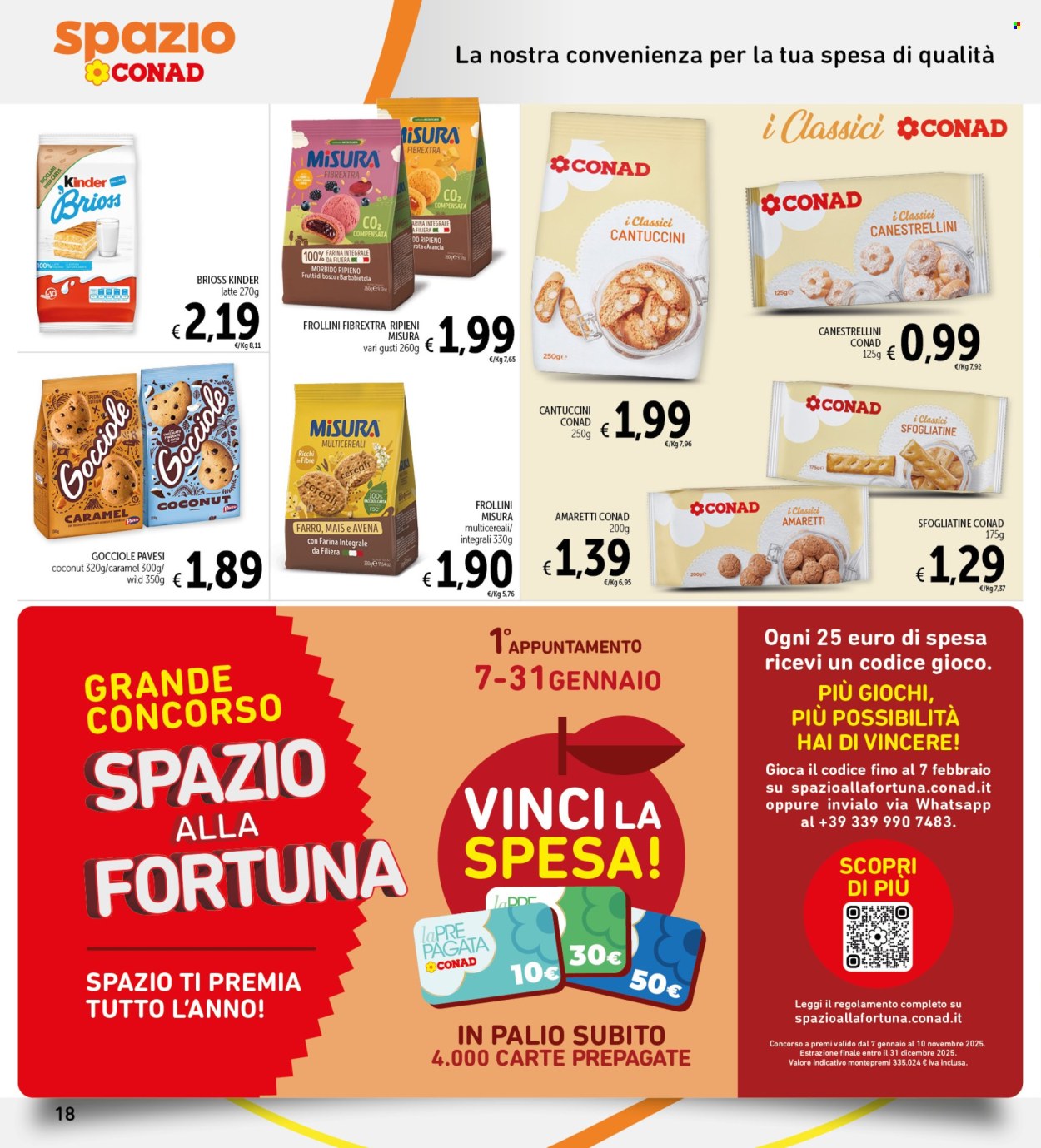 Volantino Spazio Conad - 17/1/2025 - 30/1/2025. Pagina 1