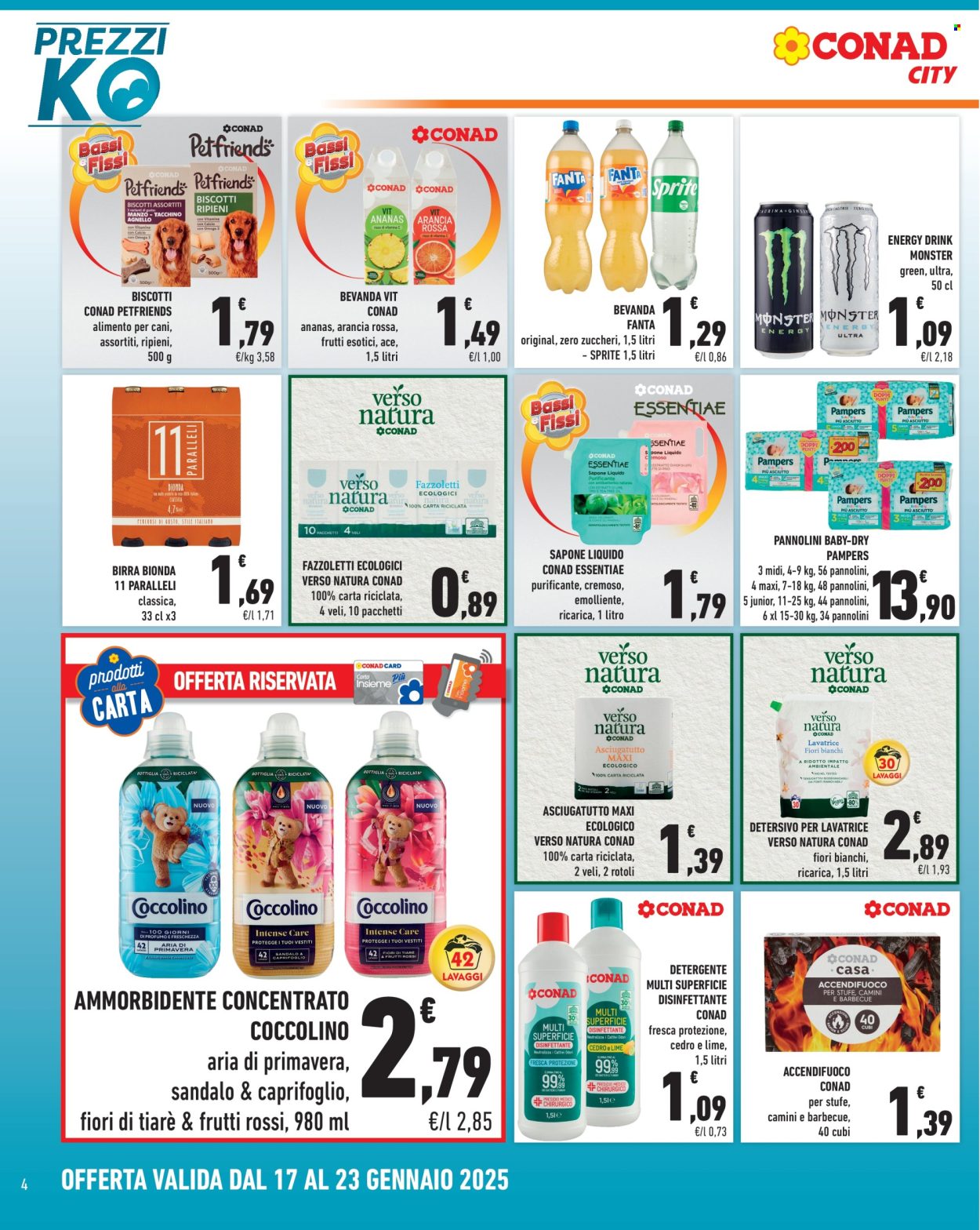 Volantino Conad City - 17/1/2025 - 23/1/2025. Pagina 1