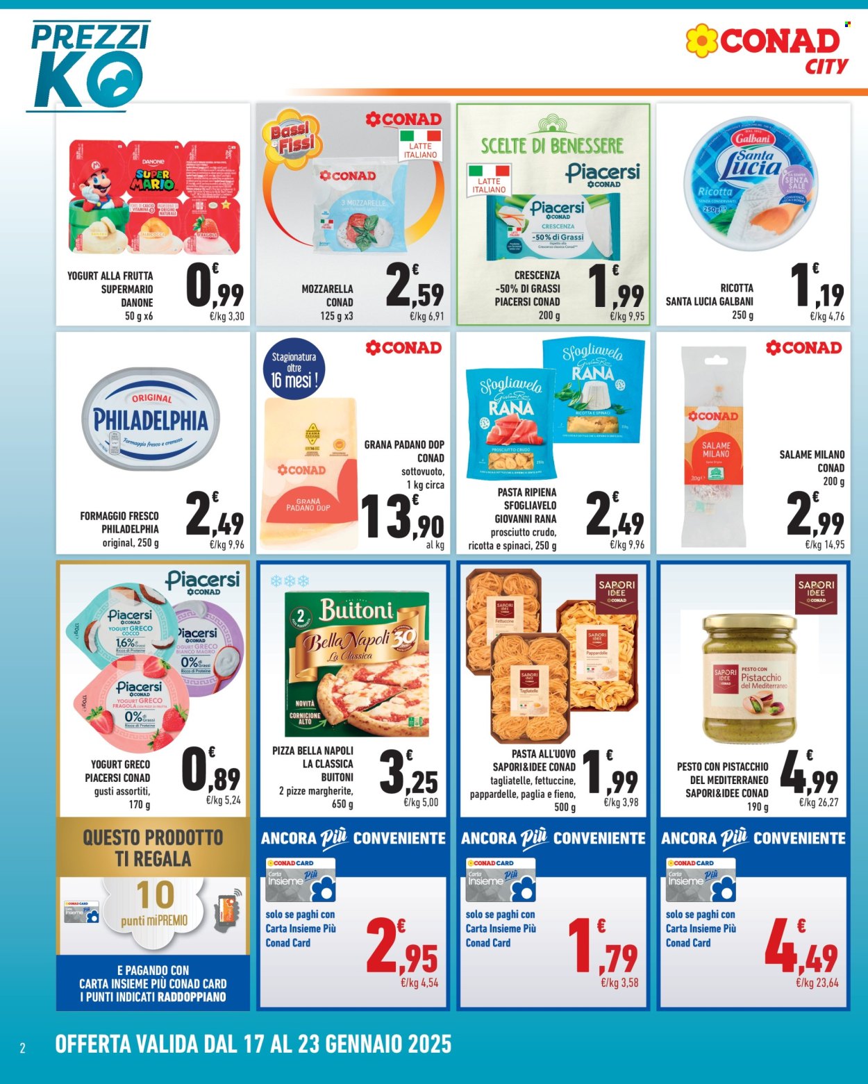 Volantino Conad City - 17/1/2025 - 23/1/2025. Pagina 1