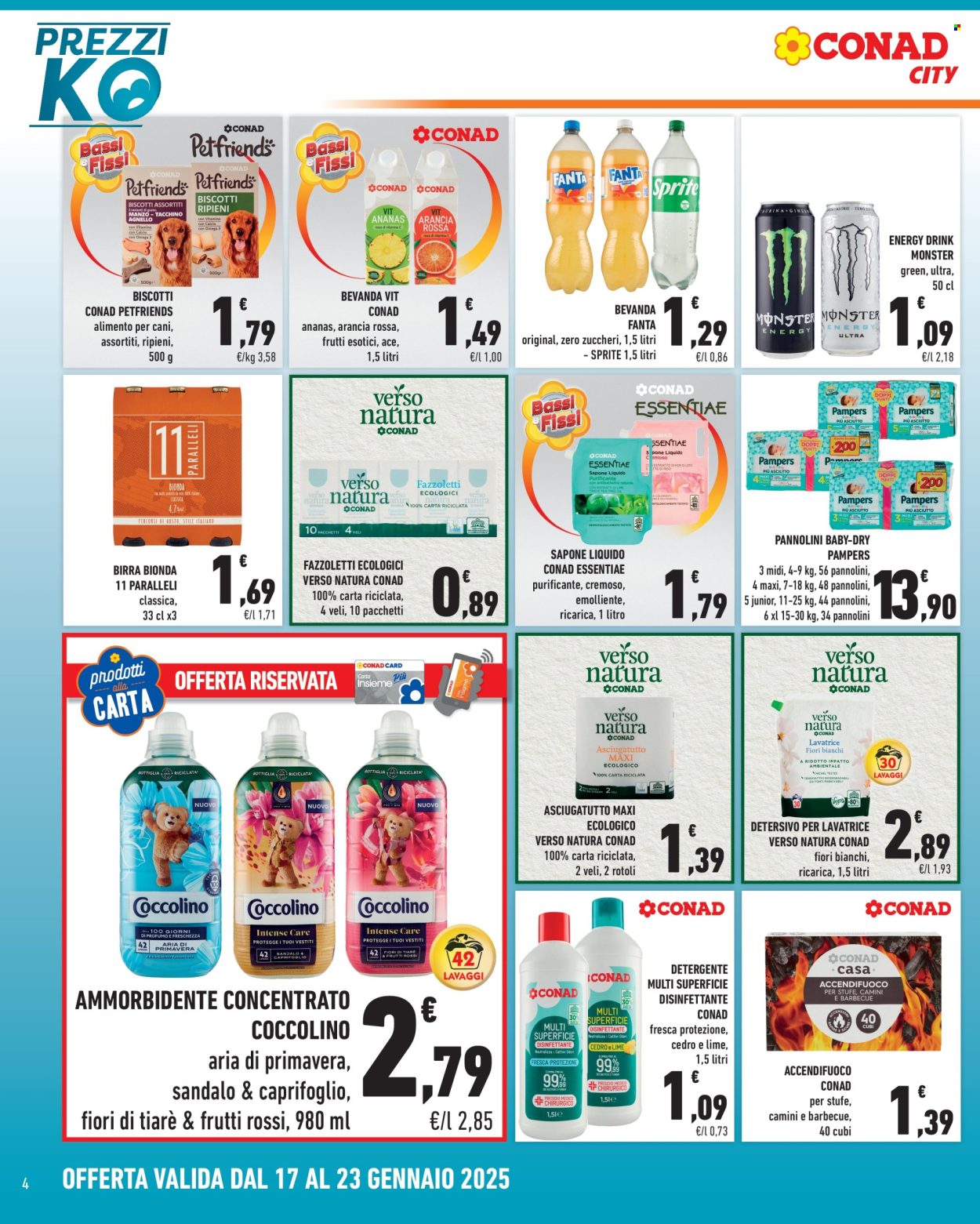 Volantino Conad City - 17/1/2025 - 23/1/2025. Pagina 1