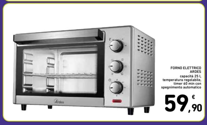 FORNO ELETTRICO ARDES