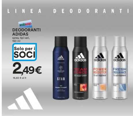 Deodoranti Adidas