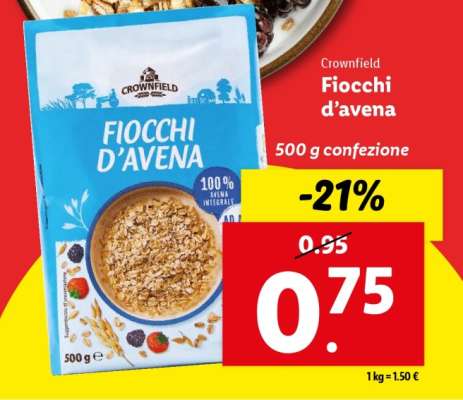 Crownfield Fiocchi d'avena