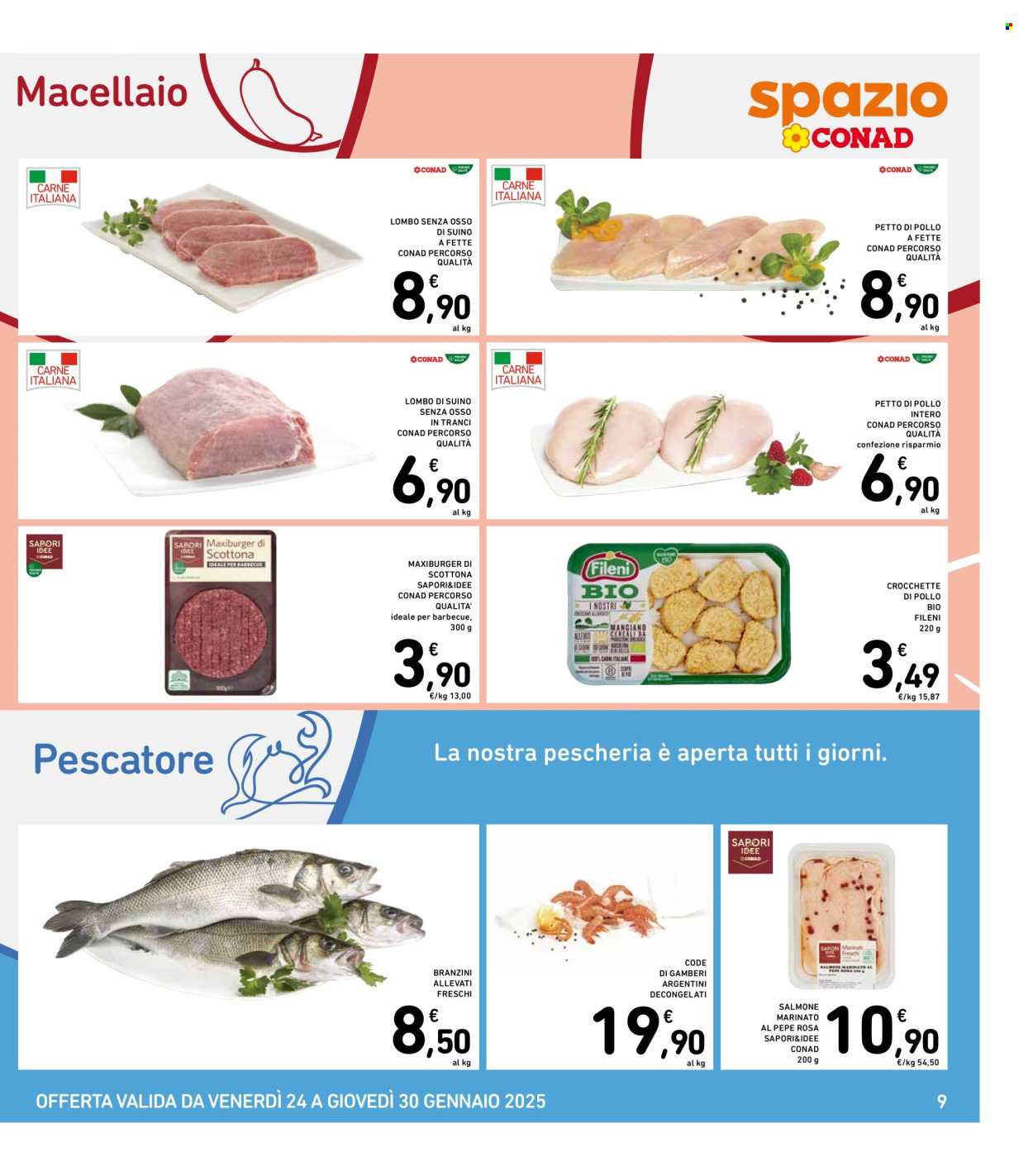 Volantino Spazio Conad - 24/1/2025 - 30/1/2025. Pagina 1